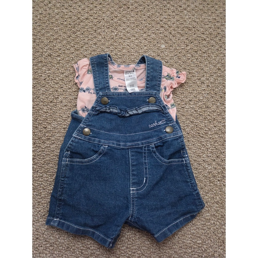 Carhartt baby girl outfit 3 mos